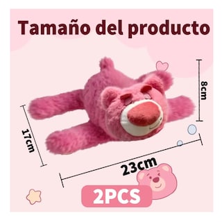 Foto 2 | Foto 2 | Juguetes Oso Lotso Rosa Belug Peluche 2pcs