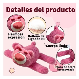 Foto 3 | Foto 3 | Juguetes Oso Lotso Rosa Belug Peluche 2pcs