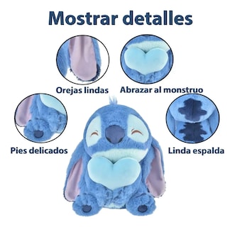 Foto 3 | Foto 3 | Stitch Peluche Belug Juguetes Corazon Azul