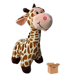 Foto 1 | Foto 1 | Peluche Belug De Jirafa 50cm Amarilla Naranja