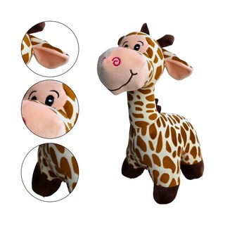 Foto 4 | Foto 4 | Peluche Belug De Jirafa 50cm Amarilla Naranja