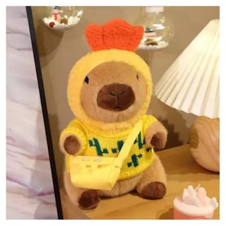 Foto 4 | Foto 4 | Peluche Capibara Con 9pz Ropa Y Accesorios Belug Colores