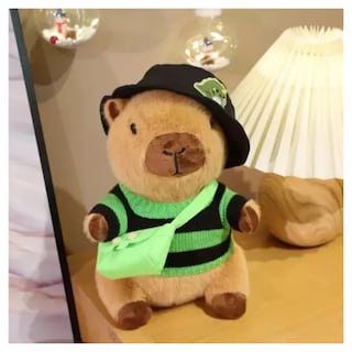 Foto 5 | Foto 5 | Peluche Capibara Con 9pz Ropa Y Accesorios Belug Colores