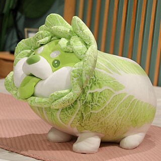 Foto 4 | Foto 4 | Juguete De Peluche Sanmu Cartoon Vegetable Dog Para Niños - Venta Internacional.