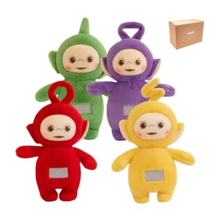 Foto 1 | Foto 1 | Peluches De Teletubbies Paquete De 4 Piezas 35 Cm Lab.g Multicolor