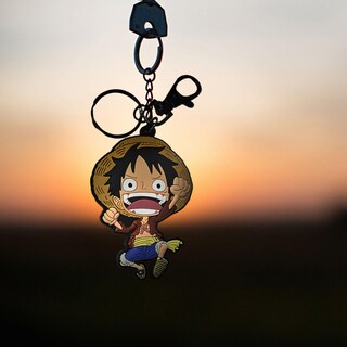 Foto 2 | Foto 2 | Llavero De Pvc Luffy De Una Sola Pieza 2 5 Cm - Venta Internacional.