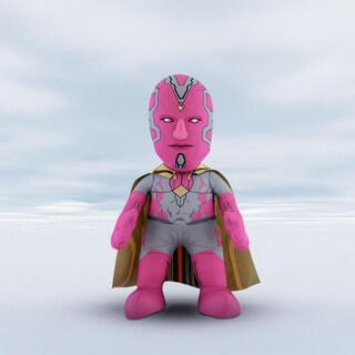 Foto 2 | Foto 2 | Figura De Peluche Bleacher Creatures Marvel Avengers 2 Vision 25 Cm - Venta Internacional.