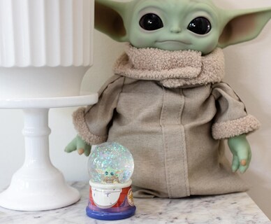 Foto 5 | Foto 5 | Bola De Nieve Silver Buffalo Star Wars The Mandalorian The Child - Venta Internacional.