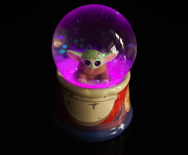 Foto 6 | Foto 6 | Bola De Nieve Silver Buffalo Star Wars The Mandalorian The Child - Venta Internacional.