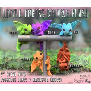 Foto 6 | Foto 6 | Peluche Little Embers Dragon De Toynami Miyo Mystic Musings - Venta Internacional.