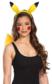 Foto 1 | Foto 1 | Accesorios De Disfraz: Diadema Y Cola De Pokémon Pikachu - Venta Internacional.