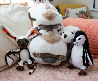 Foto 6 | Foto 6 | Peluche Avatar The Last Airbender Momo Character 33 Cm - Venta Internacional.
