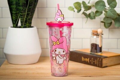 Foto 4 | Foto 4 | Taza Fría Silver Buffalo Sanrio My Melody Pink Strawberry 700 Ml - Venta Internacional.