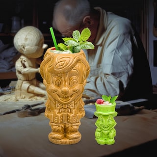 Foto 5 | Foto 5 | Set De Tazas Geeki Tikis Disney Pinocho Y Pepito Grillo - Venta Internacional.