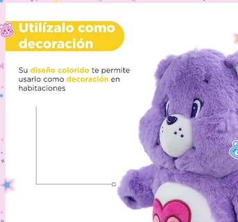 Foto 3 | Foto 3 | Peluche Xtellar Ositos Cariñositos Generosita Color Púrpura – El Compañero De Juego Ideal
