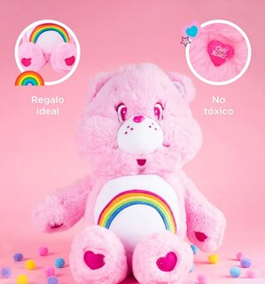 Foto 2 | Foto 2 | Xtellar Peluche Suave De Osito Cariñosito Rosa Para Niños Juguete Educativo Y Luminoso De 14x3 Pulgadas