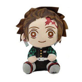 Foto 1 | Foto 1 | Peluche 20cm Tanjiro Lab.g Cabeza Café Verde Chaqueta