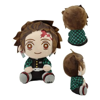 Foto 2 | Foto 2 | Peluche 20cm Tanjiro Lab.g Cabeza Café Verde Chaqueta