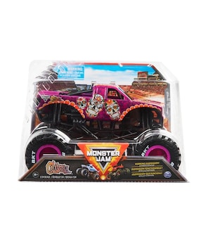 Foto 1 | Foto 1 | Camión Monster Spin Master Calavera color Púrpura True Metal