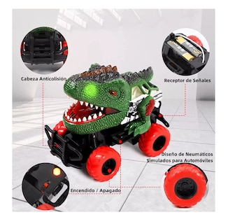 Foto 2 | Foto 2 | Coche Juguete Dinosaurio Belug Control Remoto color Verde con 4 Canales para Niños