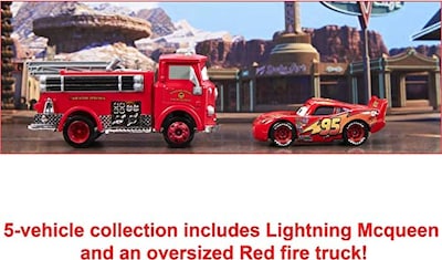 Foto 3 | Foto 3 | Venta Internacional- Colección de 5 Carritos Cars de Disney y Pixar