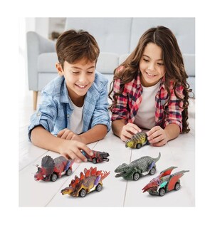 Foto 2 | Foto 2 | 6 Carritos Pull-back Tracción