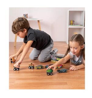 Foto 4 | Foto 4 | 6 Carritos Pull-back Tracción