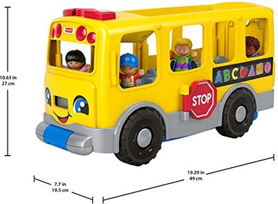 Foto 6 | Foto 6 | Autobús Escolar Fisher-Price Little People Multicolor
