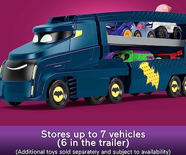 Foto 4 | Foto 4 | Venta Internacional - Transportista De Juguetes Fisher-price Dc Batwheels Bat-big Rig Con 1 Coche