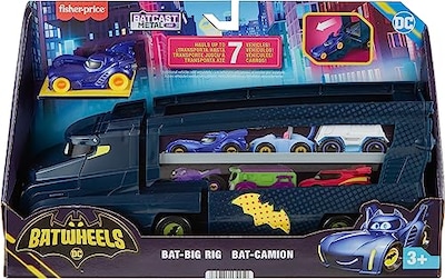 Foto 6 | Foto 6 | Venta Internacional - Transportista De Juguetes Fisher-price Dc Batwheels Bat-big Rig Con 1 Coche