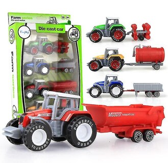 Foto 1 | Foto 1 | Venta Internacional - Juego de Vehículos Agrícolas de Aleación 4 Piezas