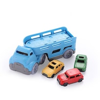 Coche de Juguete ZINUO Boutique Azul de Plástico Pulido y Divertido