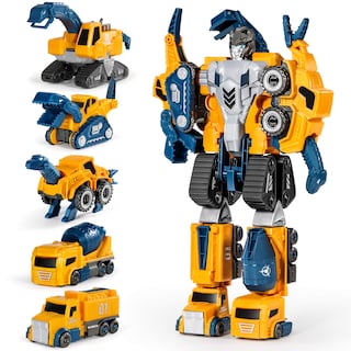 Foto 1 | Foto 1 | Venta Internacional - Juego 5 En 1 De Vehículos De Construcción Robóticos Para Niños Pequeños Toy Miebely