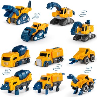 Foto 2 | Foto 2 | Venta Internacional - Juego 5 En 1 De Vehículos De Construcción Robóticos Para Niños Pequeños Toy Miebely