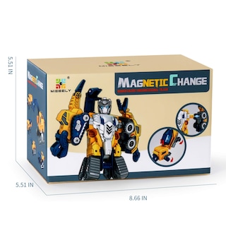 Foto 7 | Foto 7 | Venta Internacional - Juego 5 En 1 De Vehículos De Construcción Robóticos Para Niños Pequeños Toy Miebely