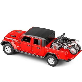 Foto 1 | Foto 1 | Venta Internacional - Modelo De Coche Fundido A Presión Jeep Gladiator A Escala 1/32 Con Sonido Y Luz
