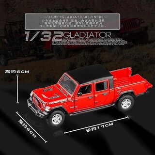 Foto 2 | Foto 2 | Venta Internacional - Modelo De Coche Fundido A Presión Jeep Gladiator A Escala 1/32 Con Sonido Y Luz
