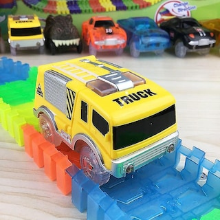 Foto 4 | Foto 4 | Venta Internacional - Toy Track Car, 4 Unidades, Brillando Con Luces Led Para Niños Mayores De 3 Años