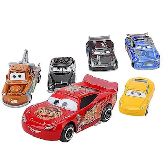 Foto 1 | Foto 1 | Venta Internacional - Set De Coches De Juguete Disney Pixar Cars 3 Lightning Mcqueen Jackson St