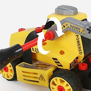 Foto 3 | Foto 3 | Venta Internacional - Vehículo De Construcción 7 En 1 Con Destornillador Para Niños De 3 Años