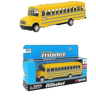 Foto 1 | Foto 1 | Venta Internacional - Mini Coche De Simulación De Autobús Escolar De Aleación Retráctil