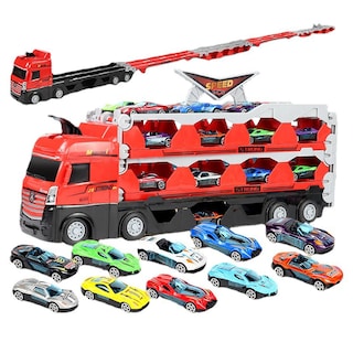 Foto 3 | Foto 3 | Venta Internacional - Vehículos Toy Trucks Con Doble Lanzador, 9 Unidades, Regalo Para Niños