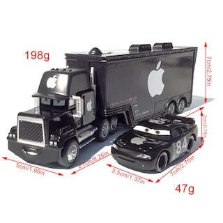 Foto 2 | Foto 2 | Venta Internacional - Toy Cars Cars Movie Mcqueen & Mack Hauler Truck Diecast, 2 Unidades