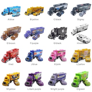 Foto 5 | Foto 5 | Venta Internacional - Toy Cars Cars Movie Mcqueen & Mack Hauler Truck Diecast, 2 Unidades