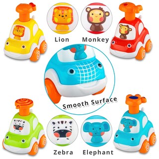 Foto 2 | Foto 2 | Venta Internacional - Carros de Juguete Wdebay Animales Multicolor 4 Piezas