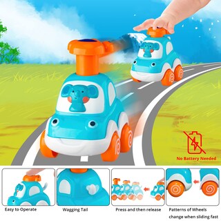 Foto 3 | Foto 3 | Venta Internacional - Carros de Juguete Wdebay Animales Multicolor 4 Piezas