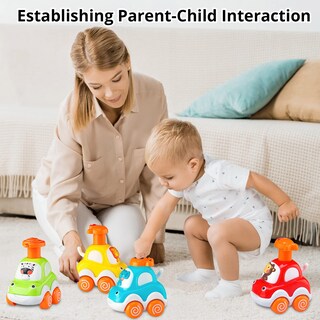 Foto 5 | Foto 5 | Venta Internacional - Carros de Juguete Wdebay Animales Multicolor 4 Piezas