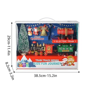 Foto 3 | Foto 3 | Venta Internacional - Set Navideño De Minitrenes Eléctricos Para Vagones Con Luces
