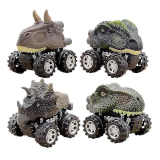 Foto 4 | Foto 4 | Venta Internacional - Coche Retráctil Con Diseño De Dinosaurio De Juguete, Paquete De 6 Unidades