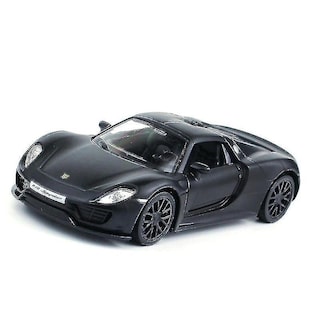 Foto 3 | Foto 3 | Venta Internacional - Coche Fundido A Presión Porsche 918 A Escala 1:36 De Metal Con Cierre Retráctil Azul